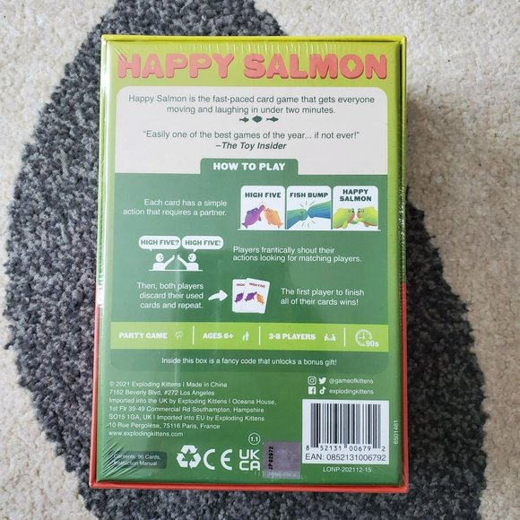 Happy Salmon Card Game. SEALED.‎ - Picture 2 of 2
